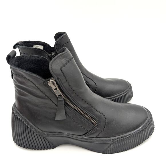 Spring Step Kelko Leather Ankle Boots Zip-Up Women's Black Size US5.5-6 EU36 - Picture 3 of 12